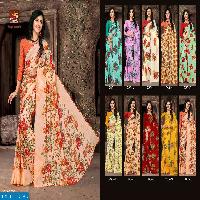 priya paridhi milky vol-16 Wholesale printed Sarees